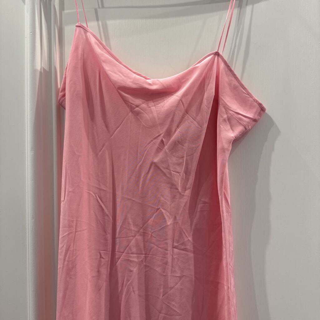 Pink Silk Top