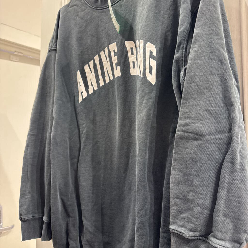 Grey Logo Cotton Sweatshirt