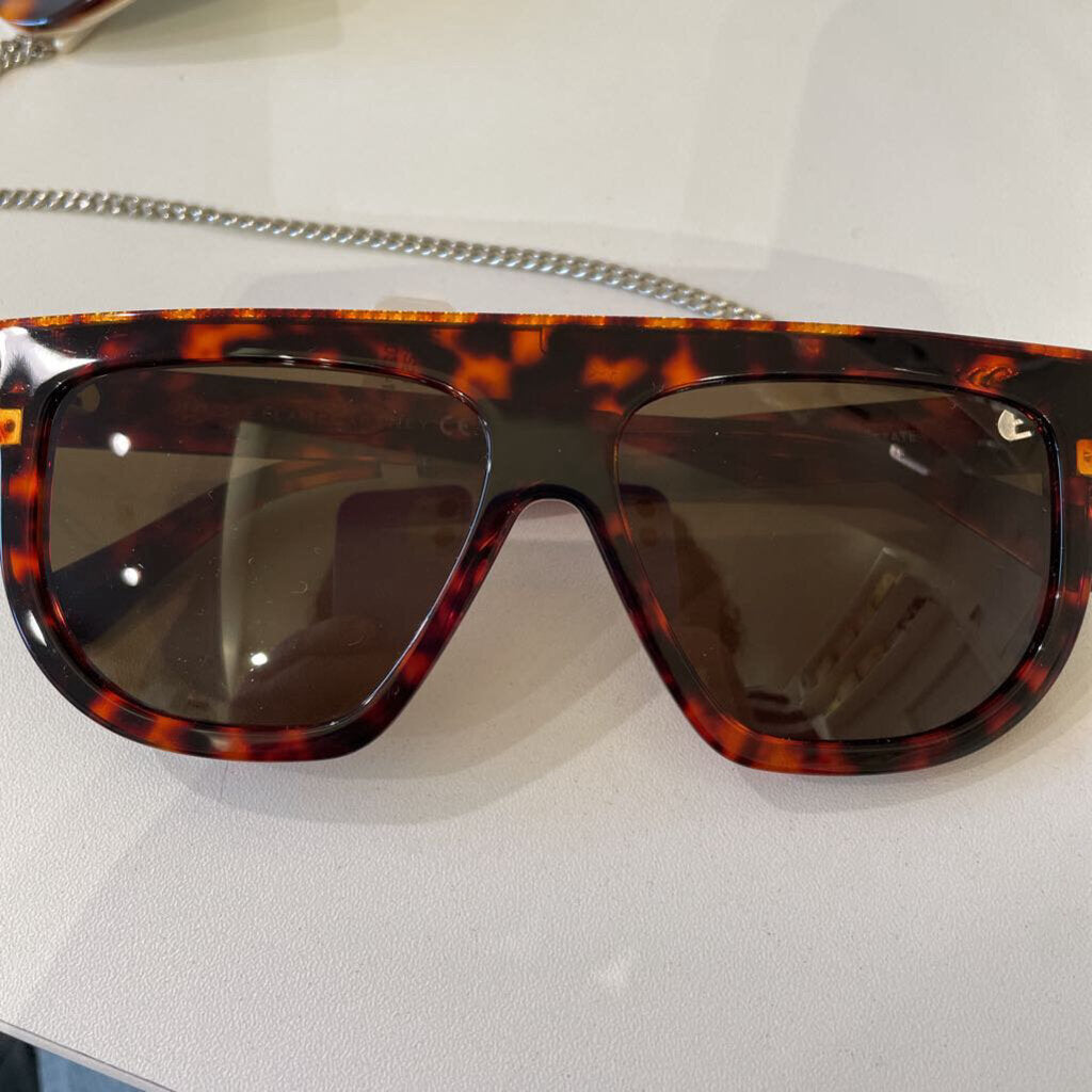 Brown Stella McCartney w/Chain Sunglasses