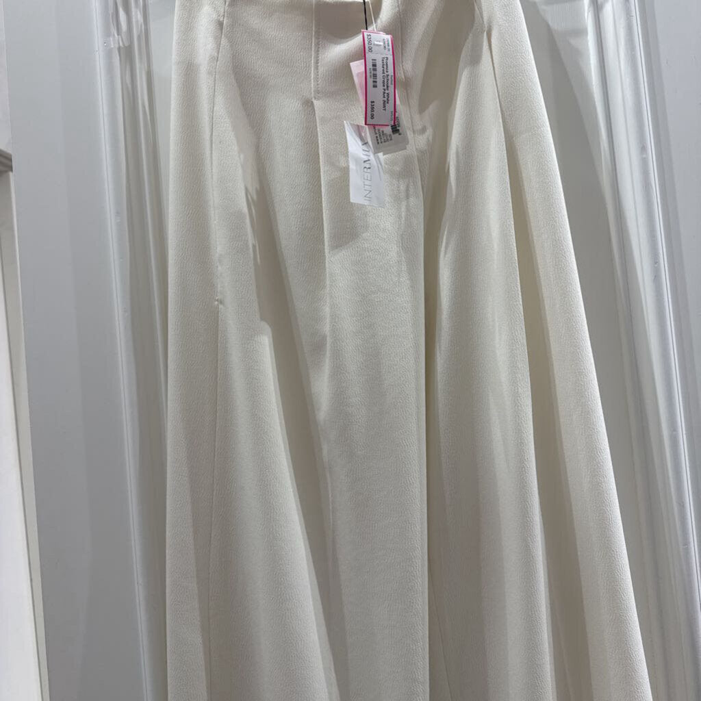 White Textured Crepe PAnt (NWT 850)