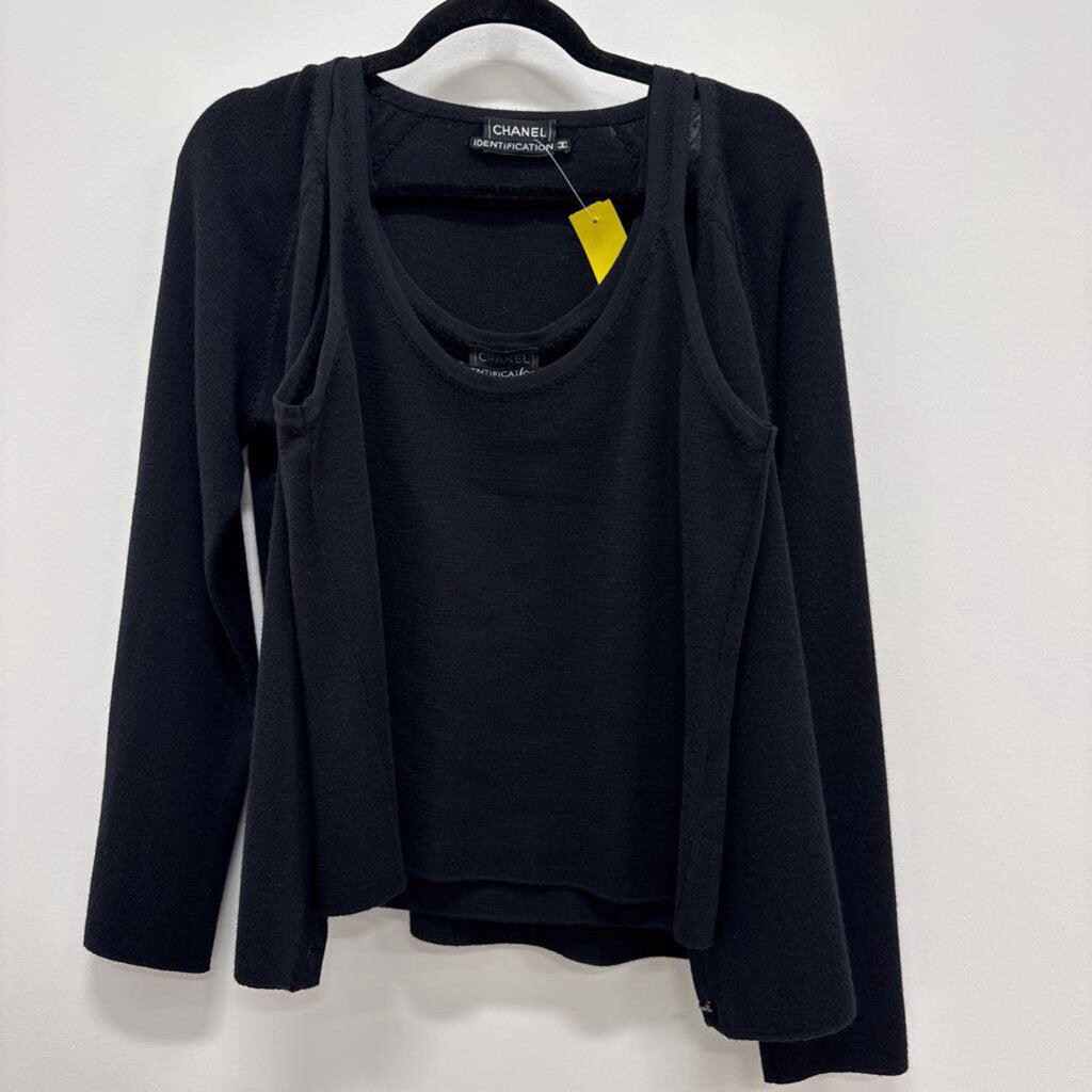 1998-2003 Wool/Silk Knit Tank Top / Cardigan SET