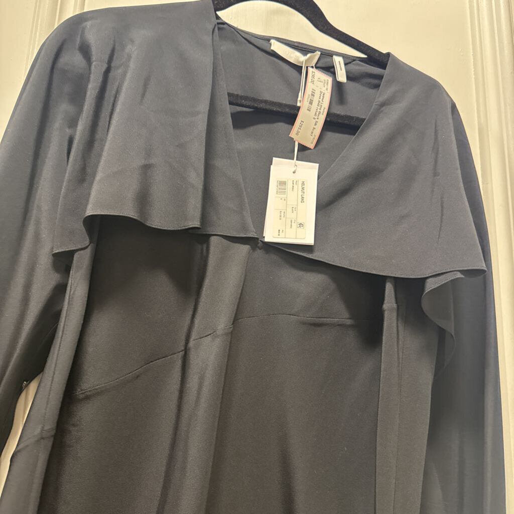 Black Silk Scarf Dress (645 retail)