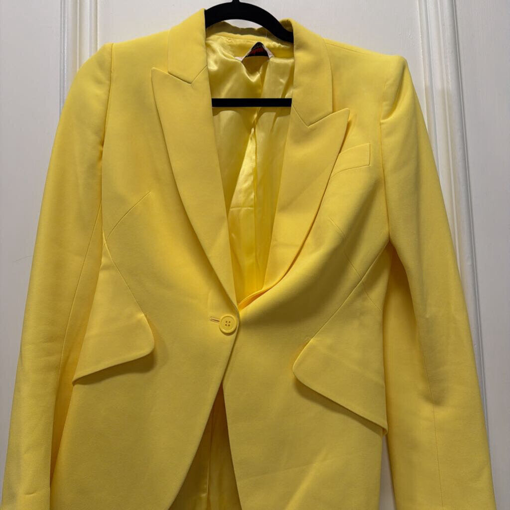 2021 Crepe Single Button Blazer