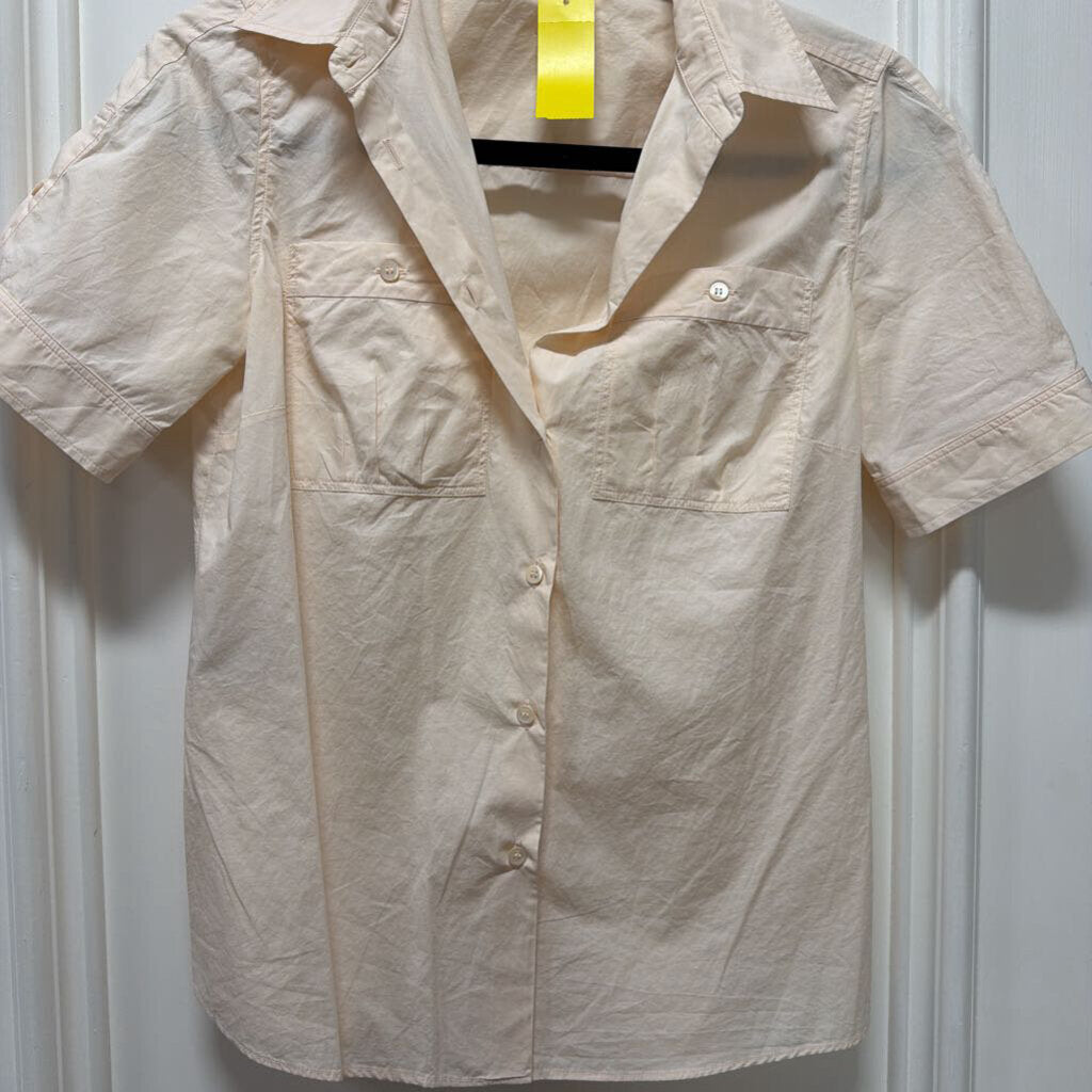 2010 LIGHT PINK COTTON BUTTON-UP SHIRT