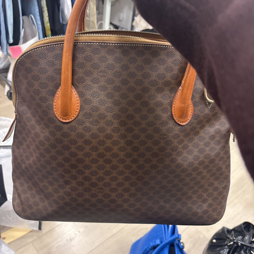 Brown Macadamn Dome Bag