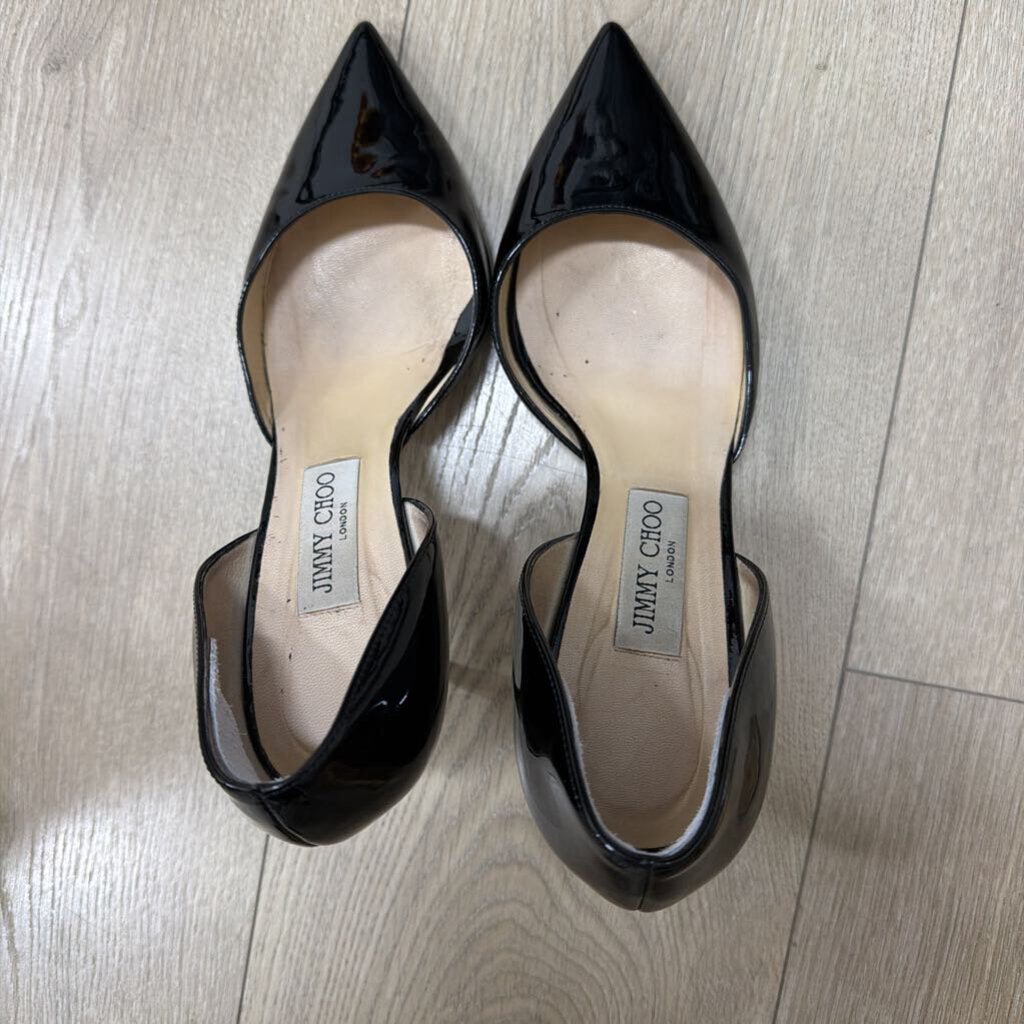 Black Patent Jimmy Choo Heels