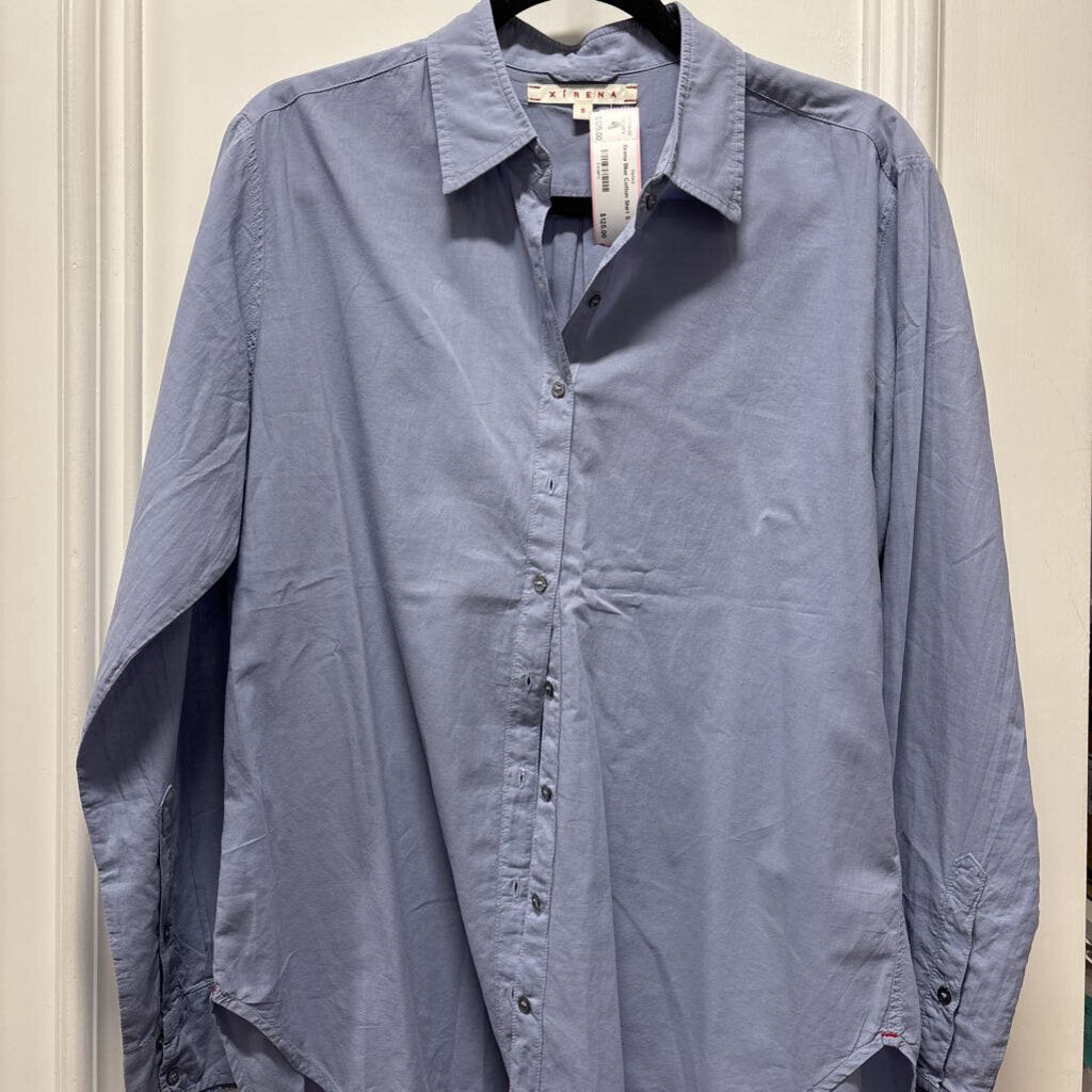 Blue Cotton Shirt