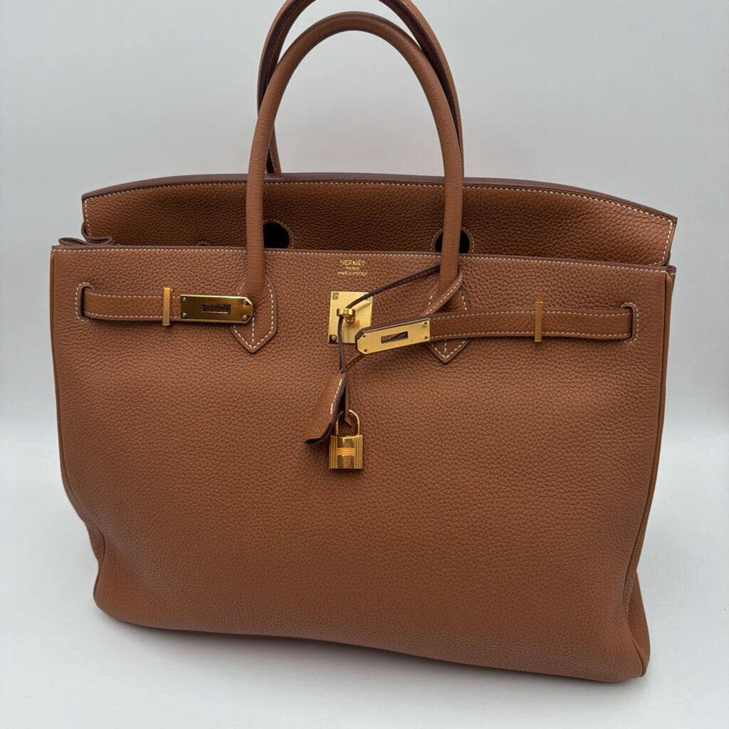 Tan Togo Birkin 40