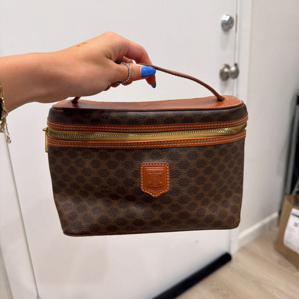 Brown Macadam Vanity Bag