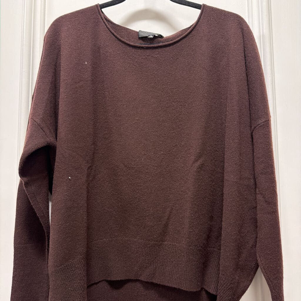 Dark Brown Cashmere Sweater