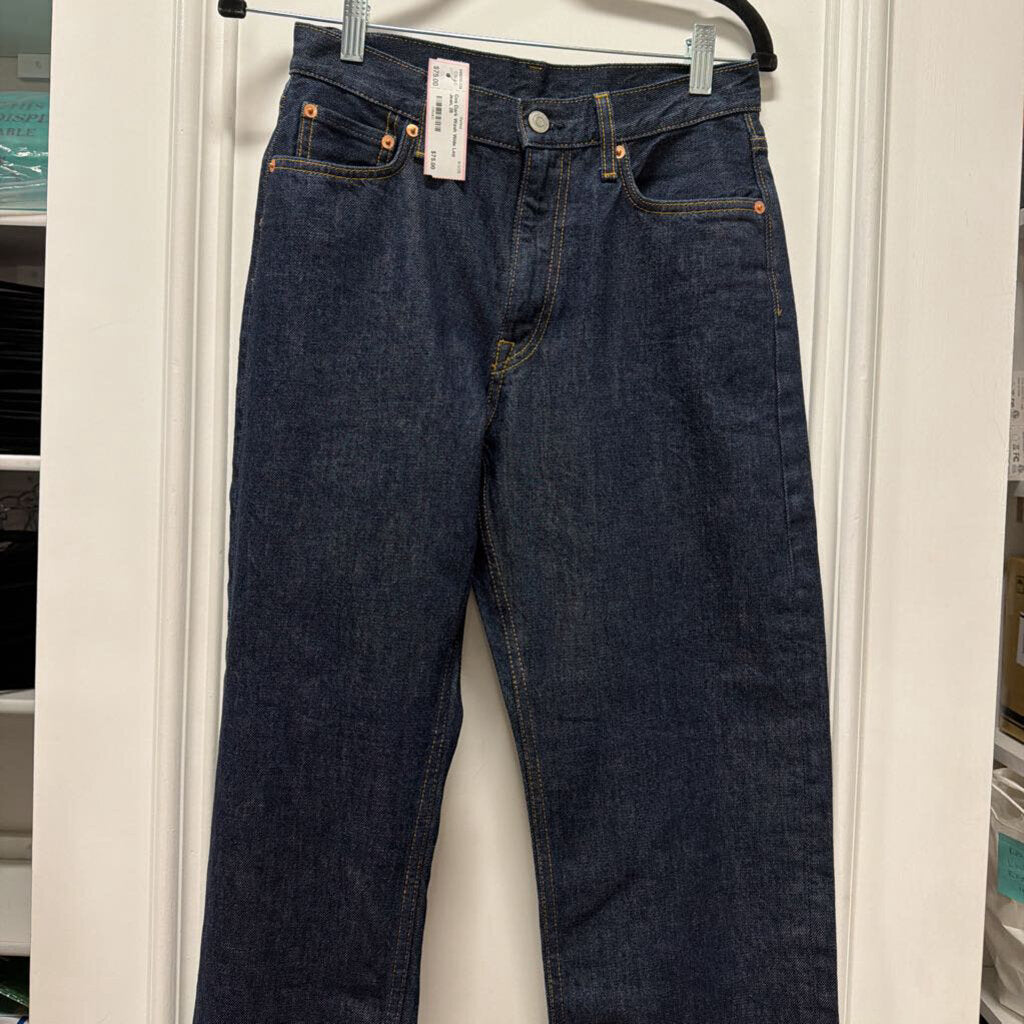 Dark Wash Wide Leg Jean, 26