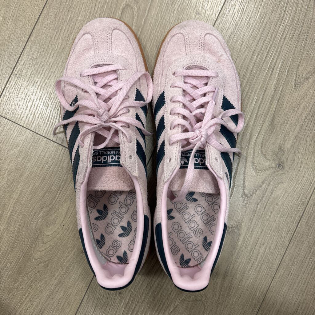 Pink/Green Suede Sneaker