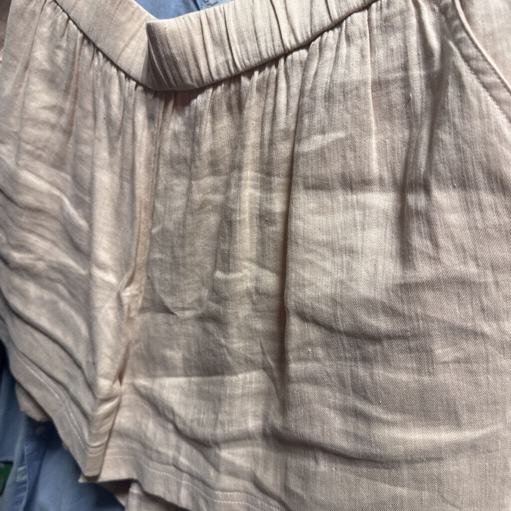 Pink Linen/Viscose Short