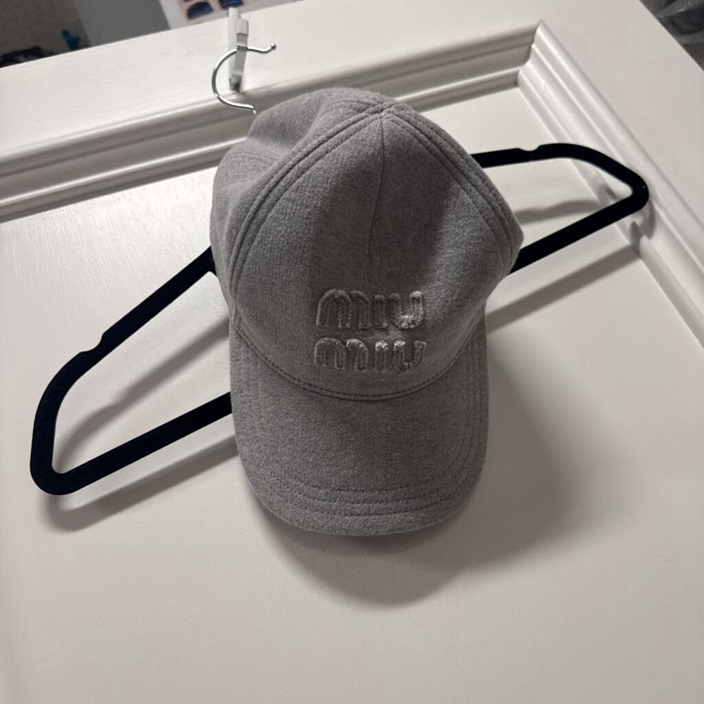 Grey Logo Baseball Cap