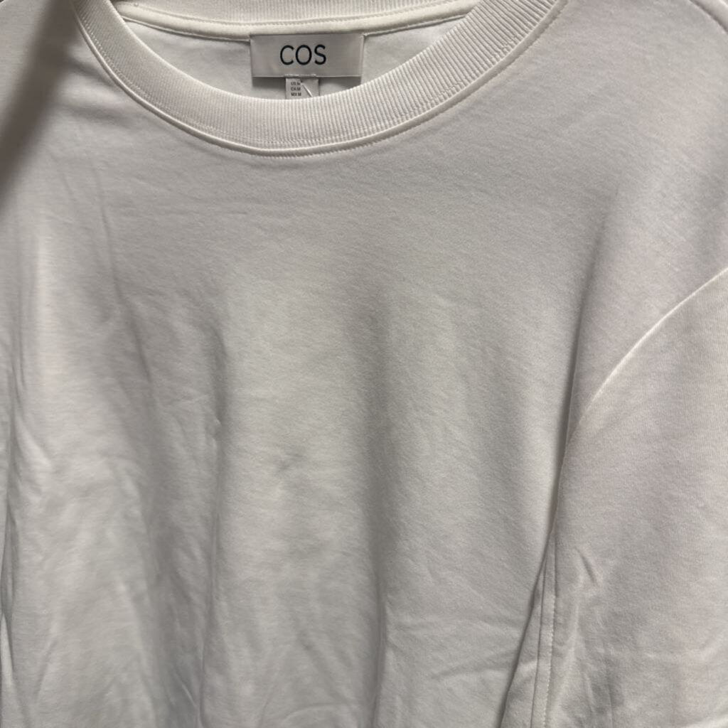 White Cotton LS Top