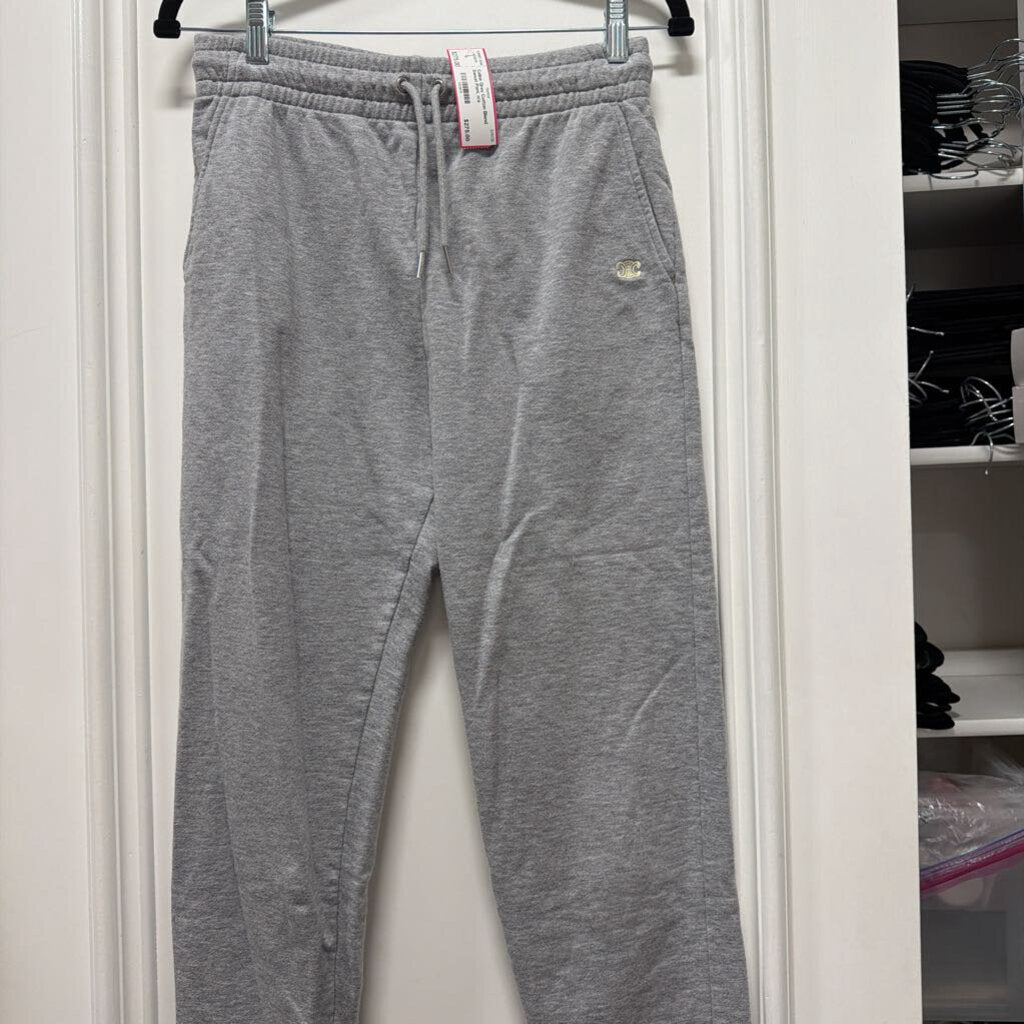 Grey Cotton Blend Sweat Pant, n/a