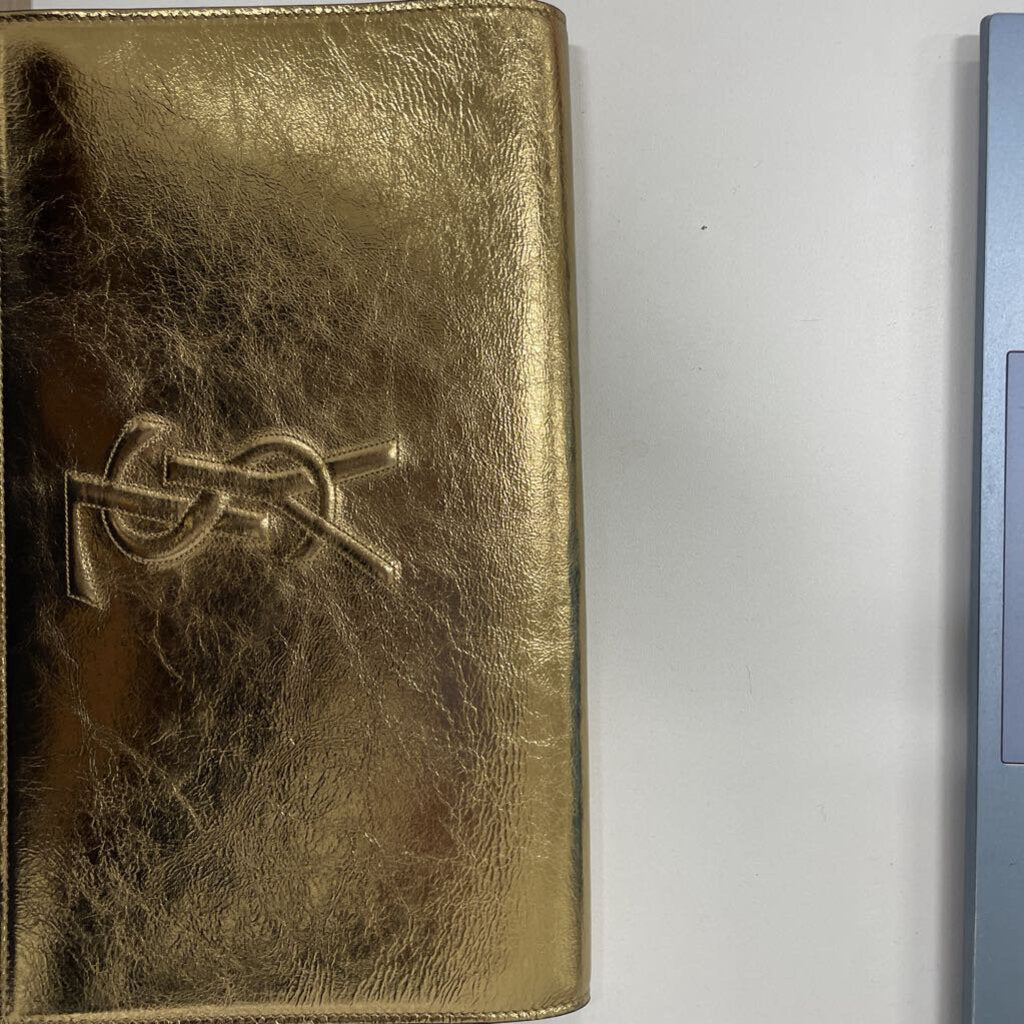YSL Gold Belle de Jour Clutch