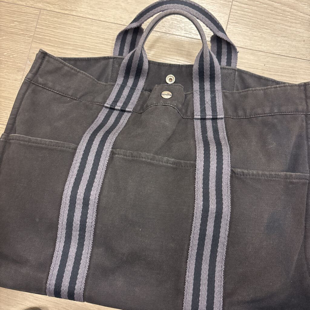 Grey Fourre Tote Bag (as is )