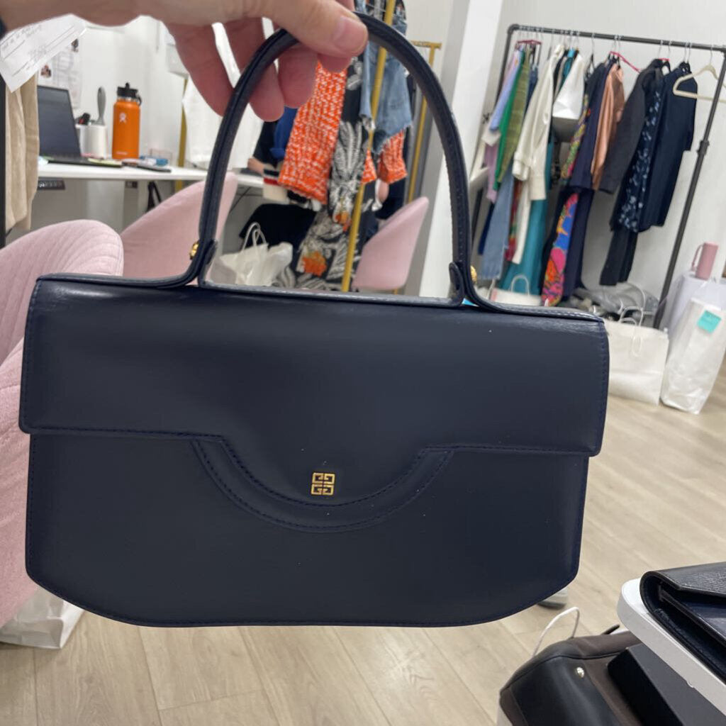 Navy Vintage Handbag