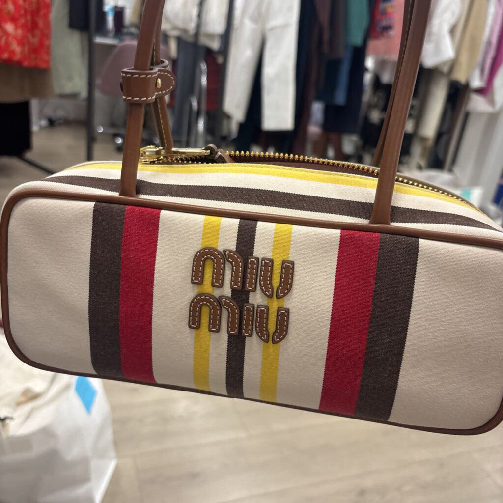 Multicolor Canvas Beau Small Bag (3300)