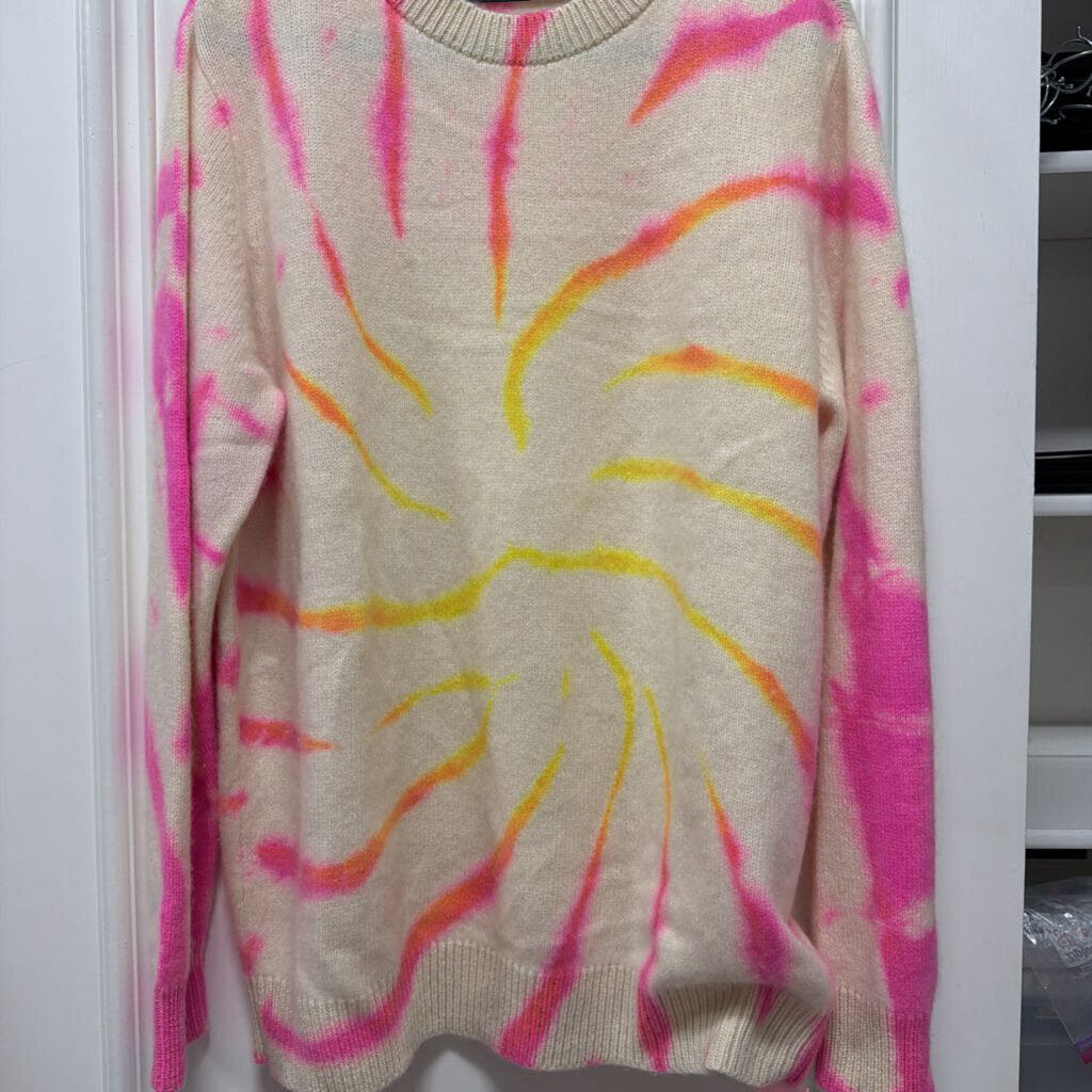 Multi Cashmere Tie Dye Sweater