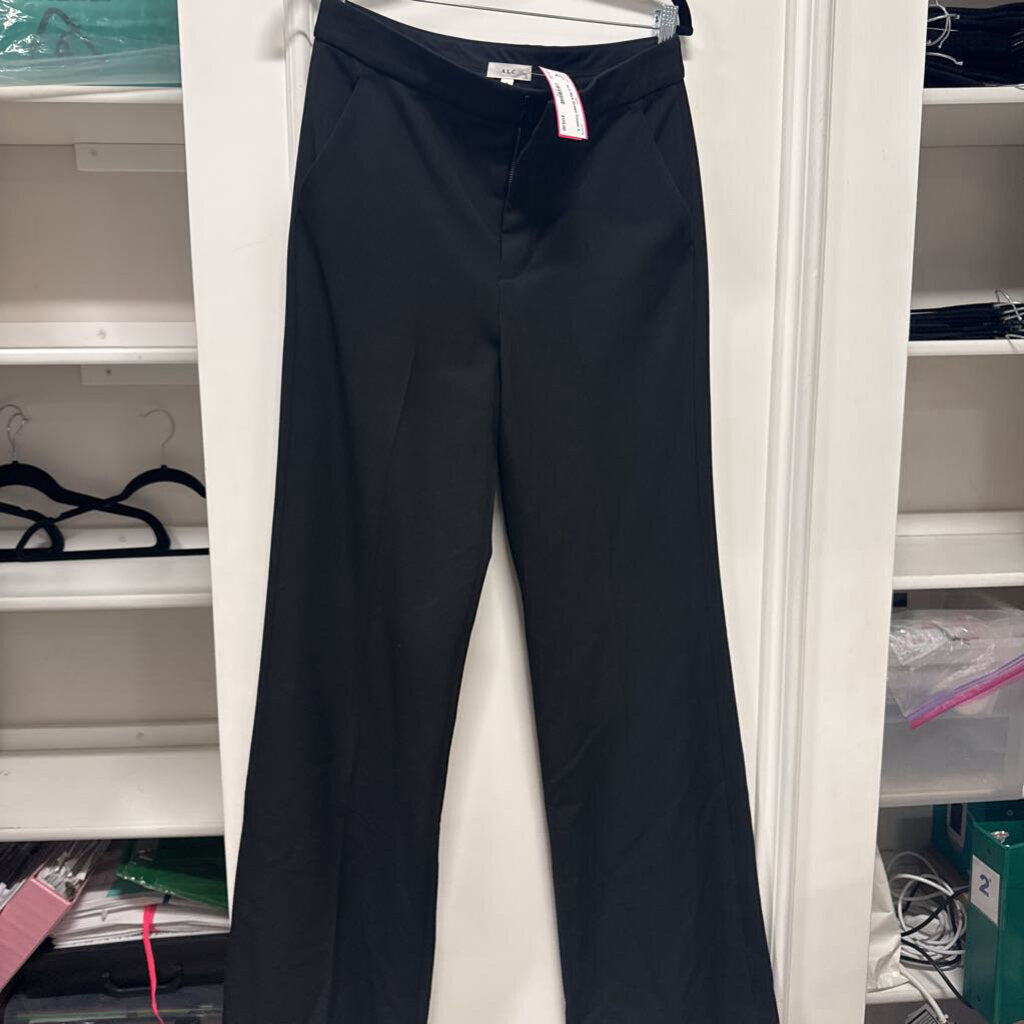 Black Straight Trouser