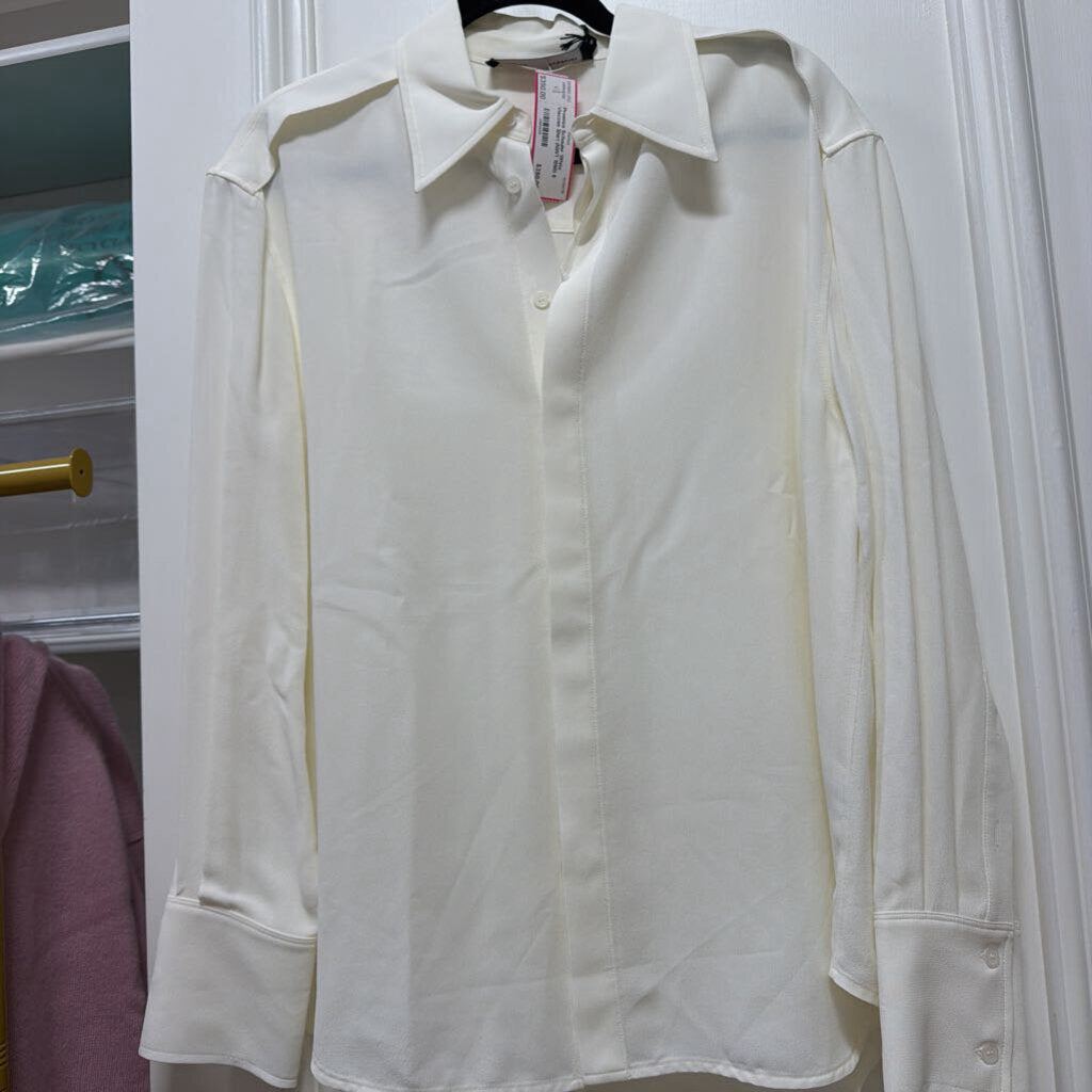 White Viscose Shirt (NWT 1090)