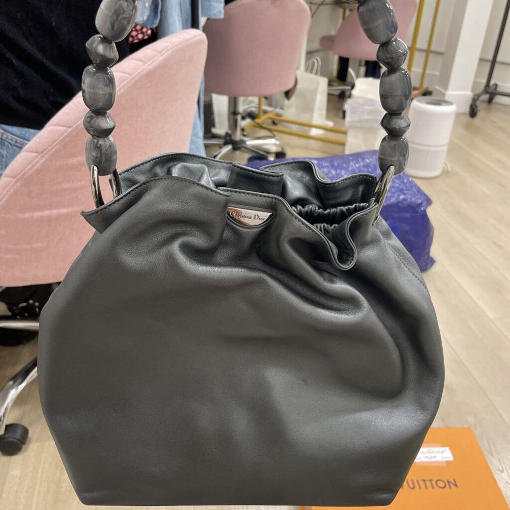 Grey Vintage Malice Bucket Bag