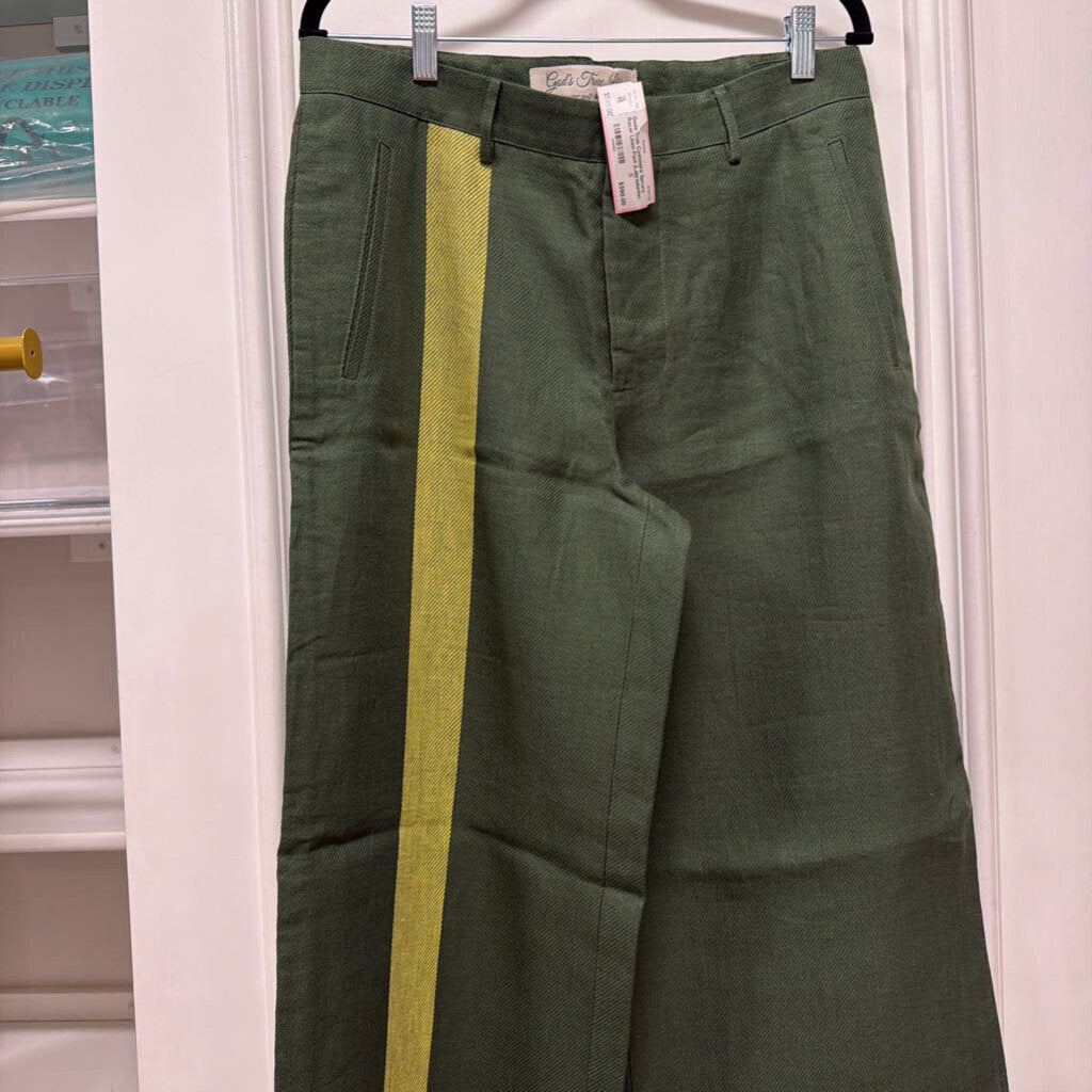 Spruce Racer Linen Pant (Labradorite)