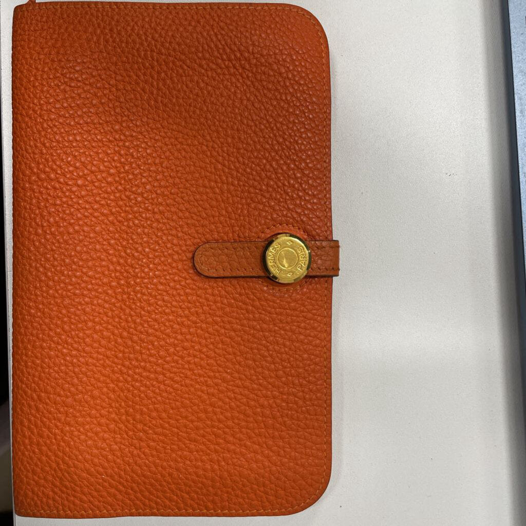 Orange Dogon Wallet