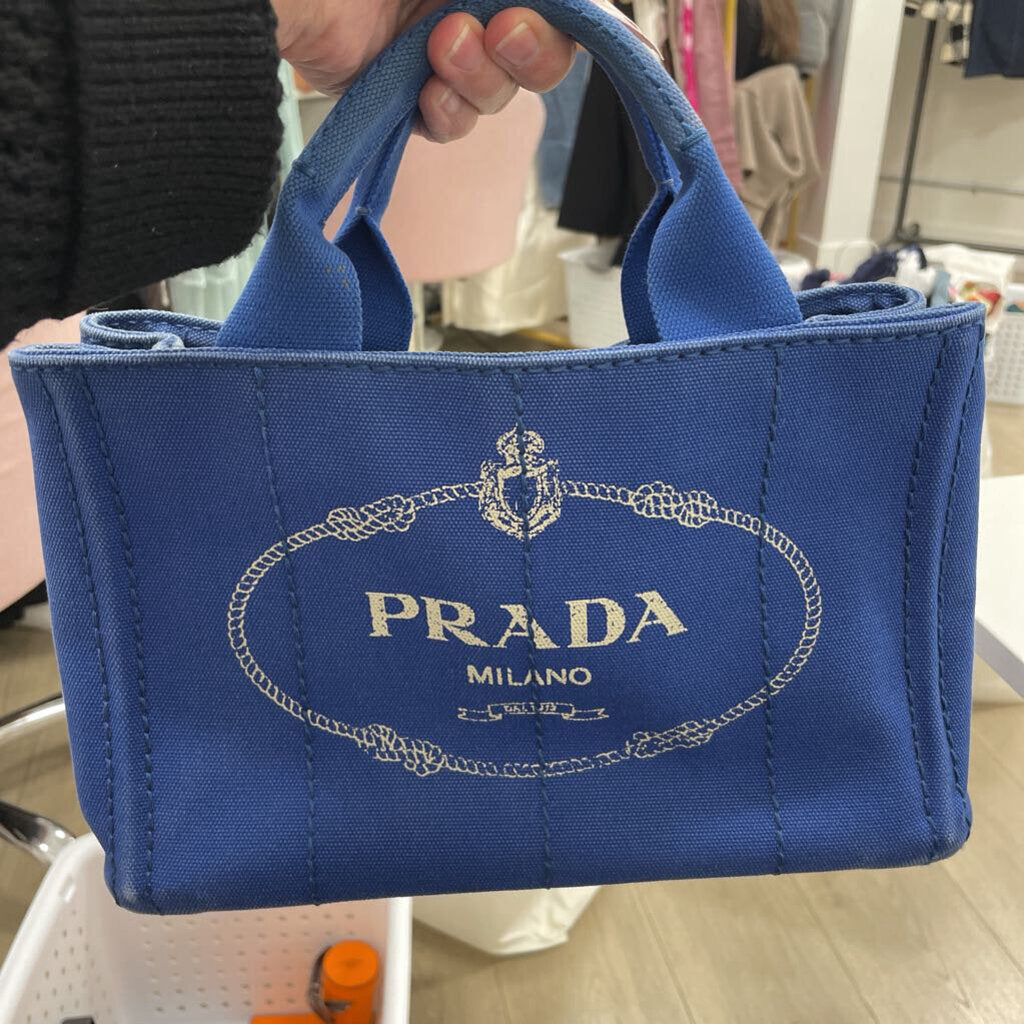 Blue Canapa Tote