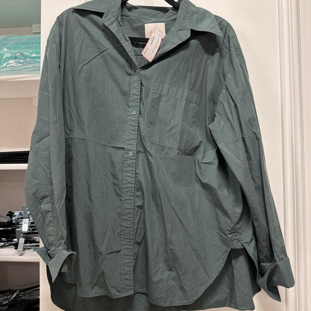 Green Cotton Shirt