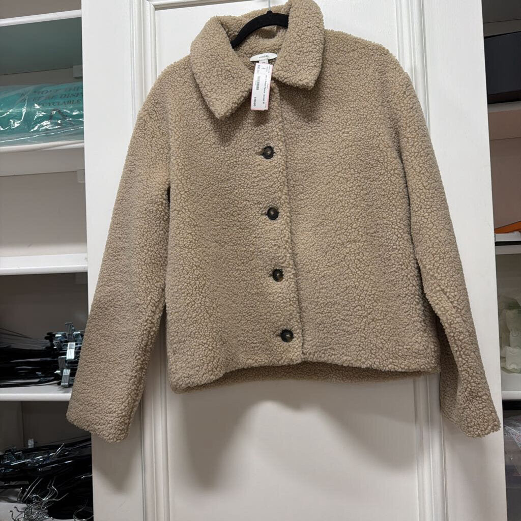 Beige Fleece Jacket