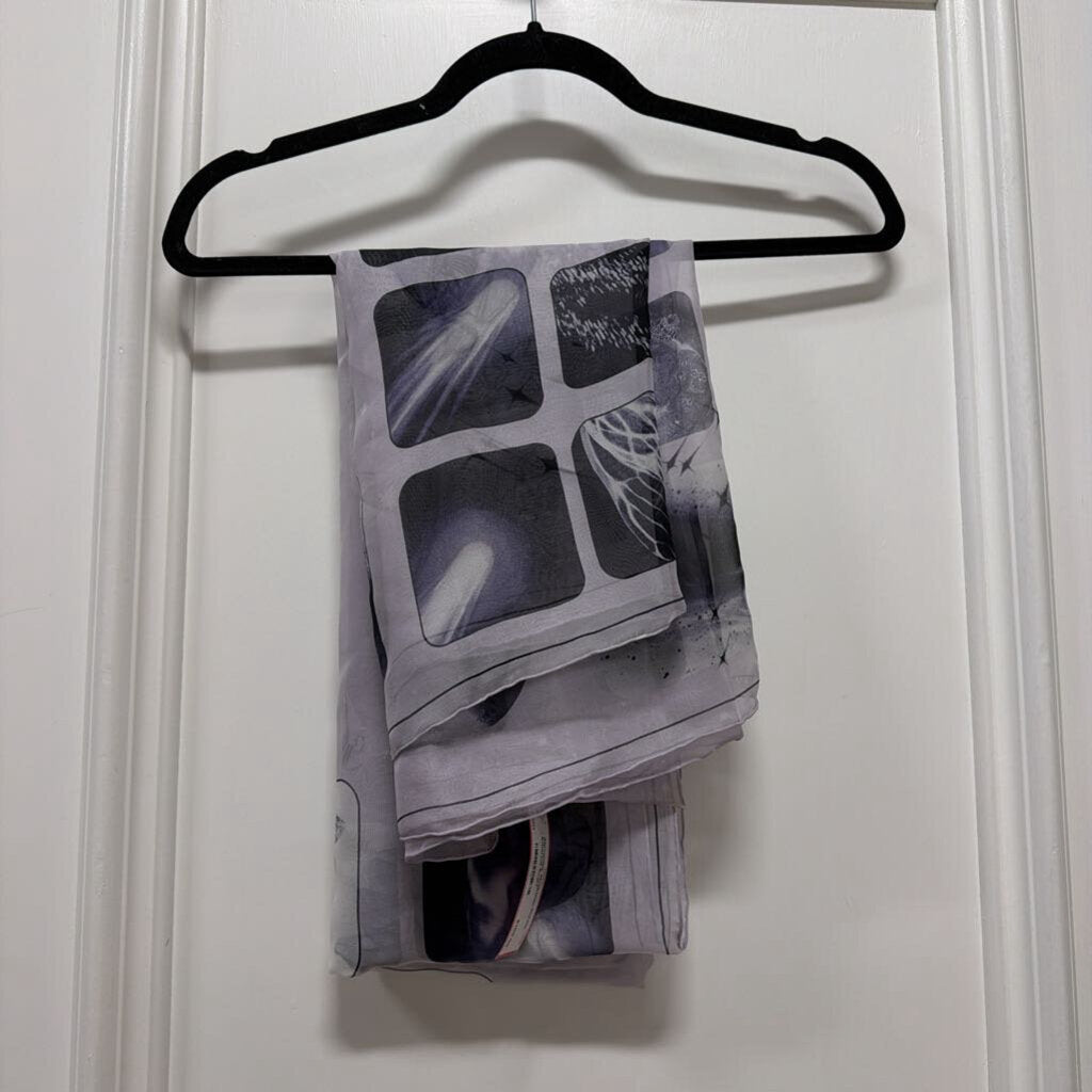 Purple Ethereal Scarf