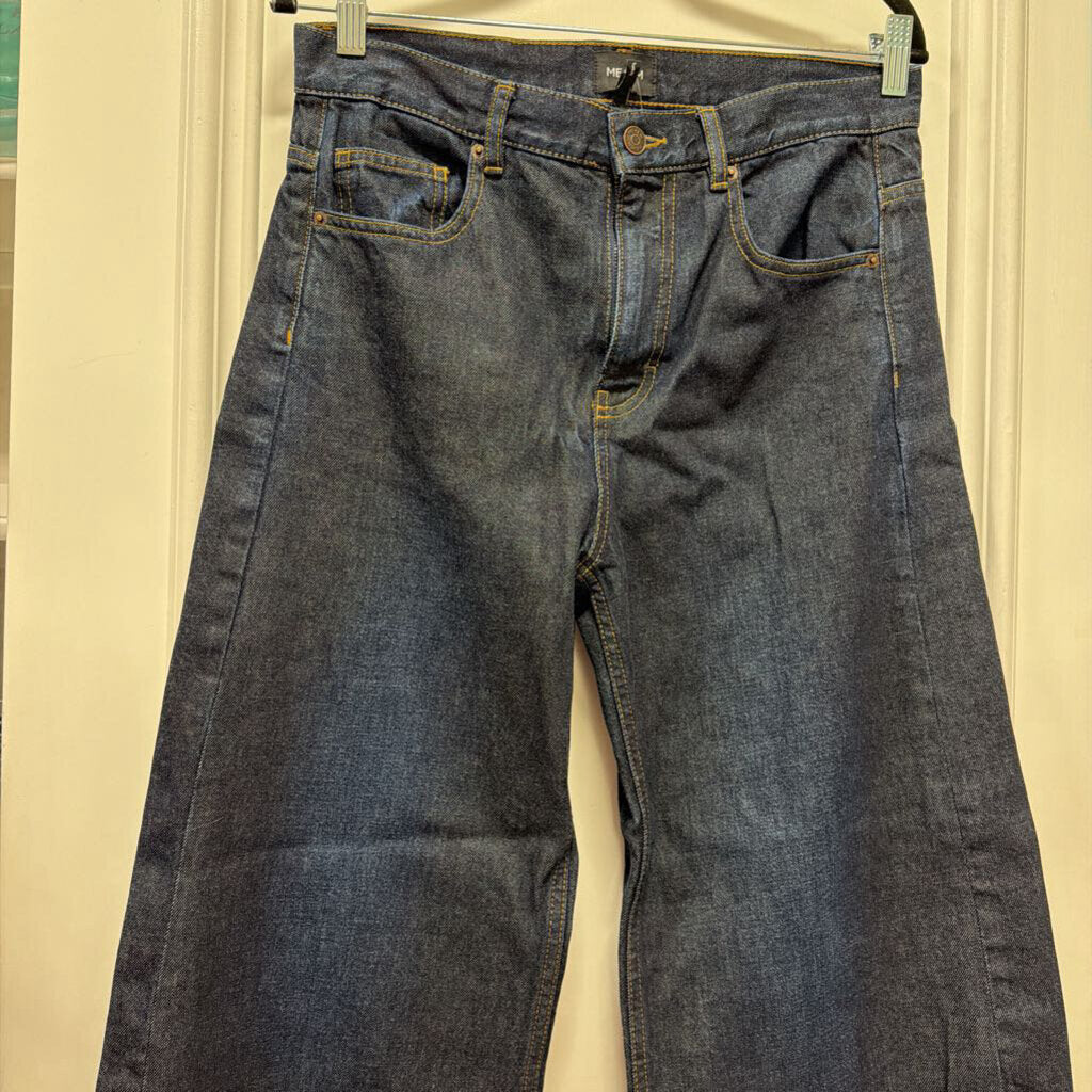 Dark Wash Strait Leg Jean