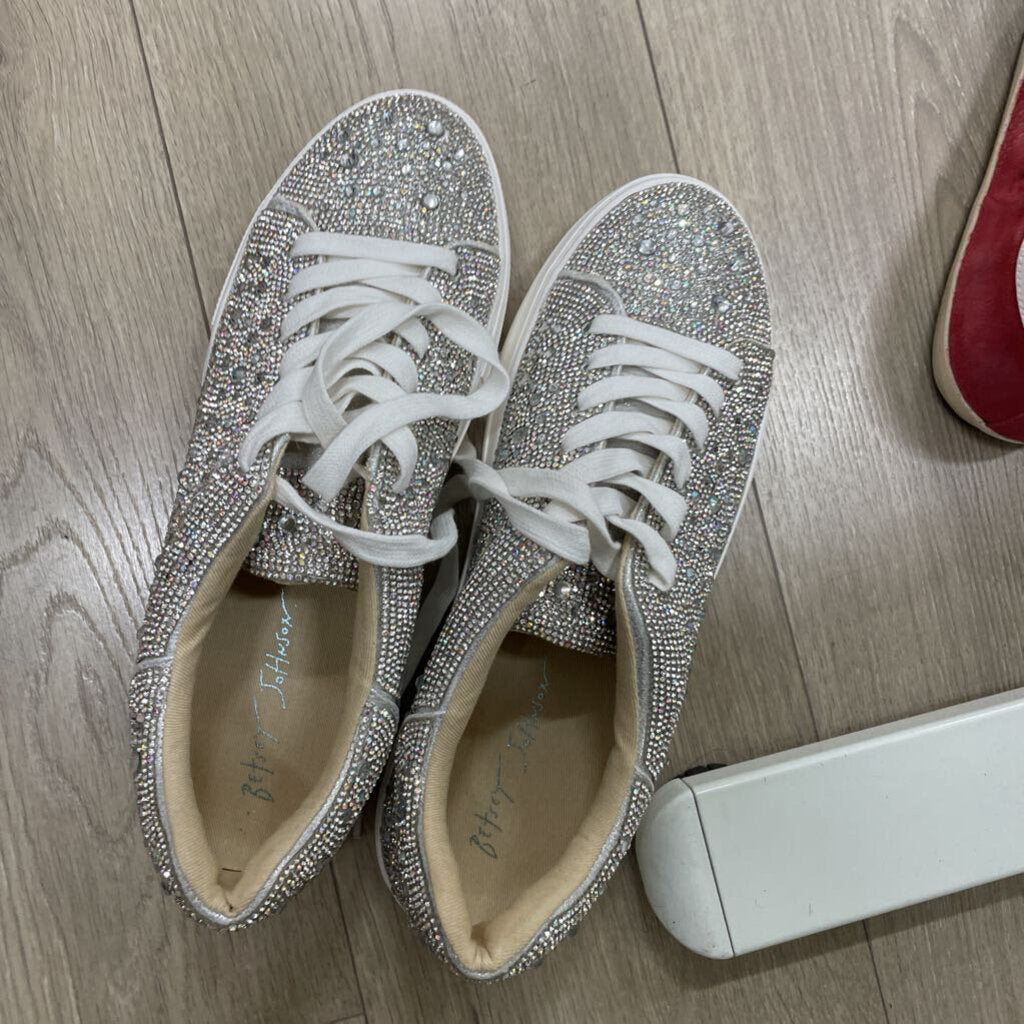 Crystal Embellished Sneakers