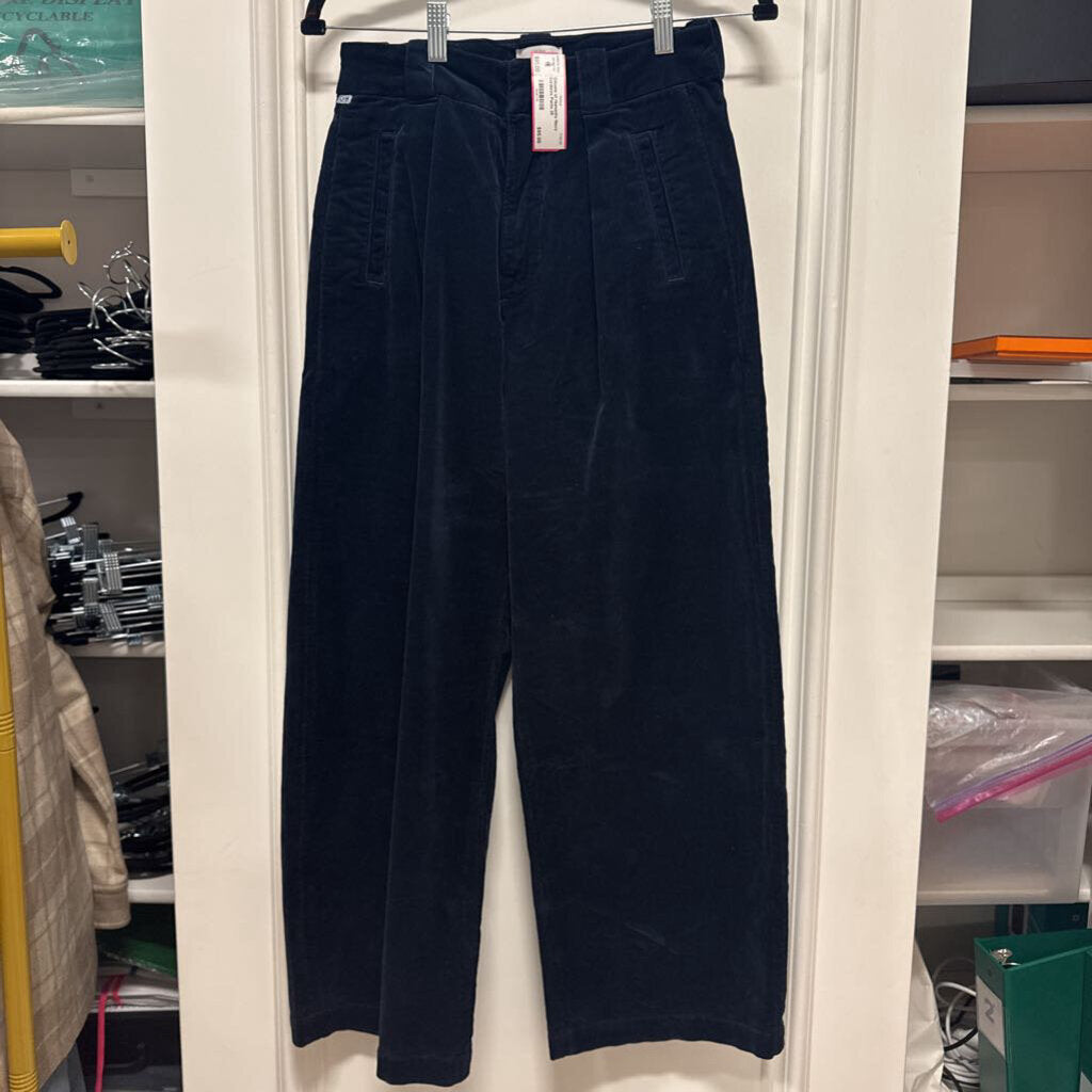 Navy Corduroy Pants