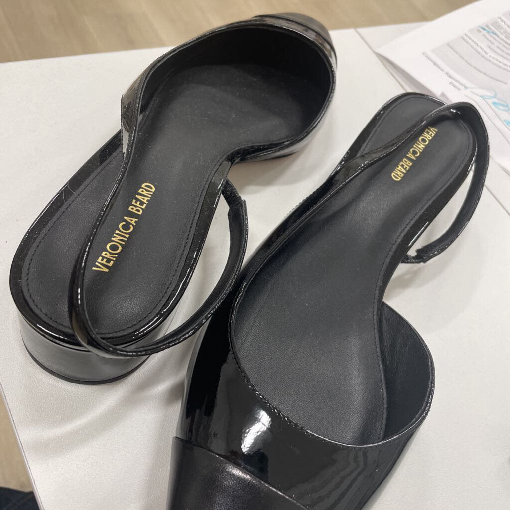 Black Cecile Slingback Pump(375) NEW