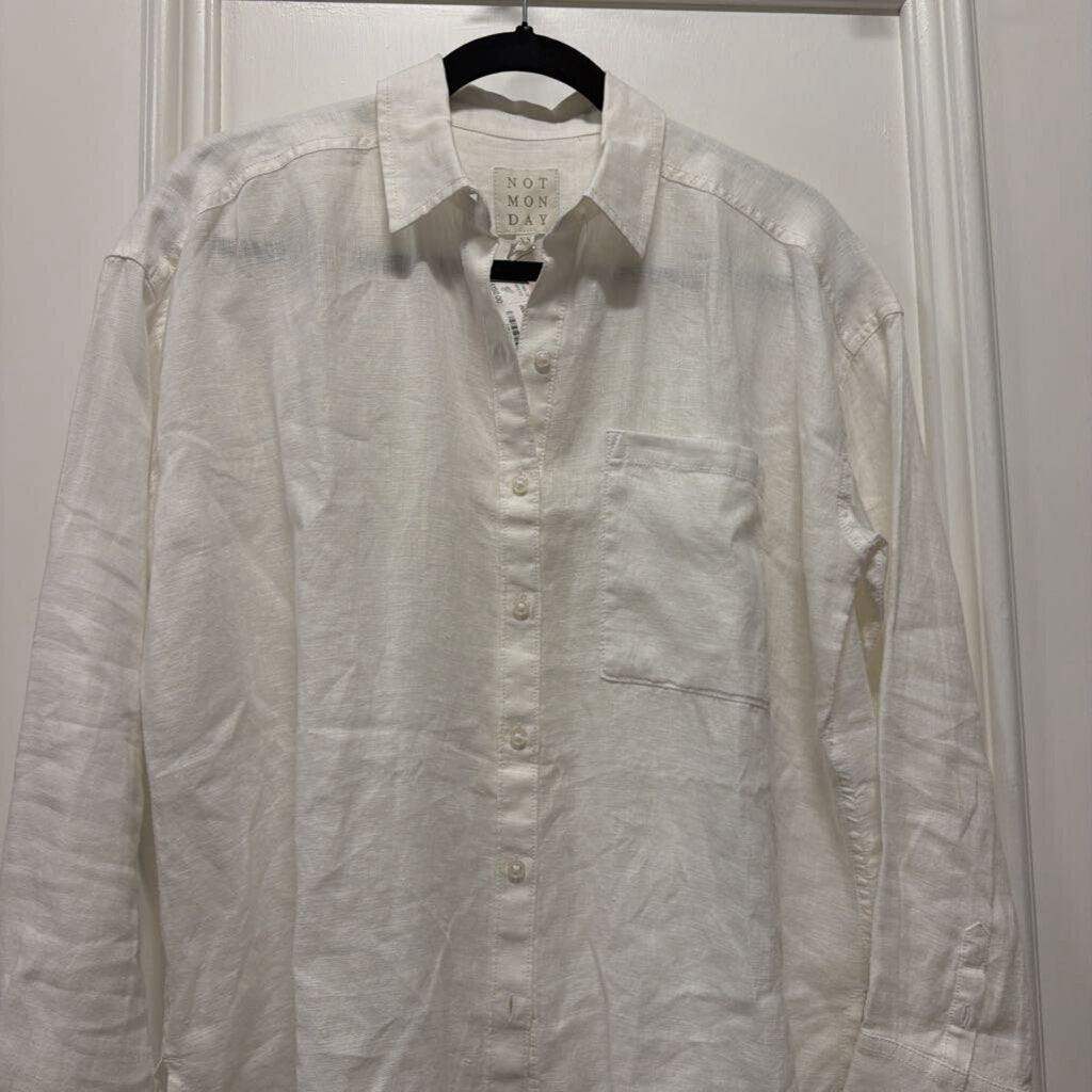 White Linen Shirt (NWT 295)