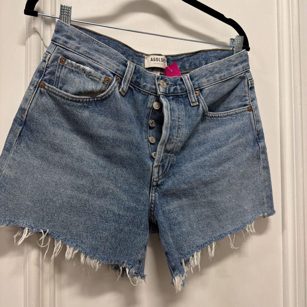 Blue Denim Shorts