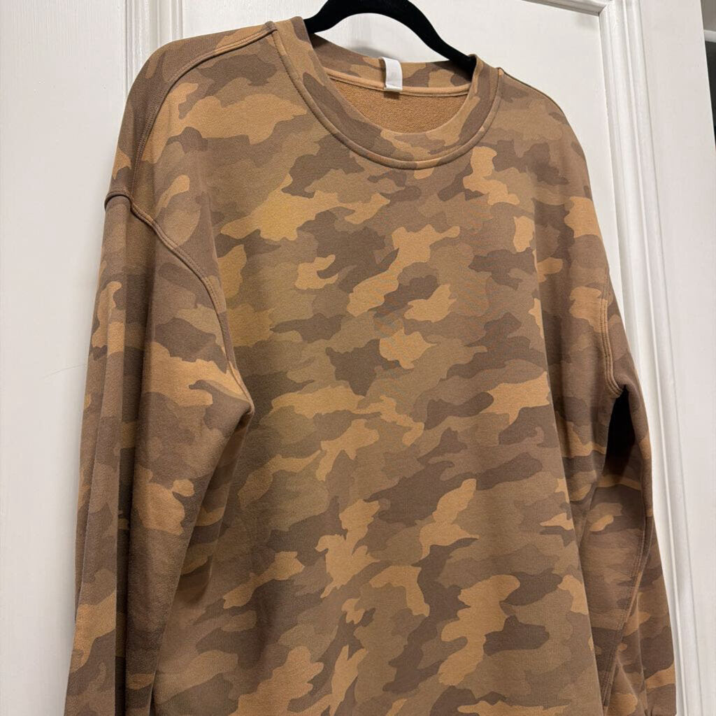Camo Cotton Sweatshirt