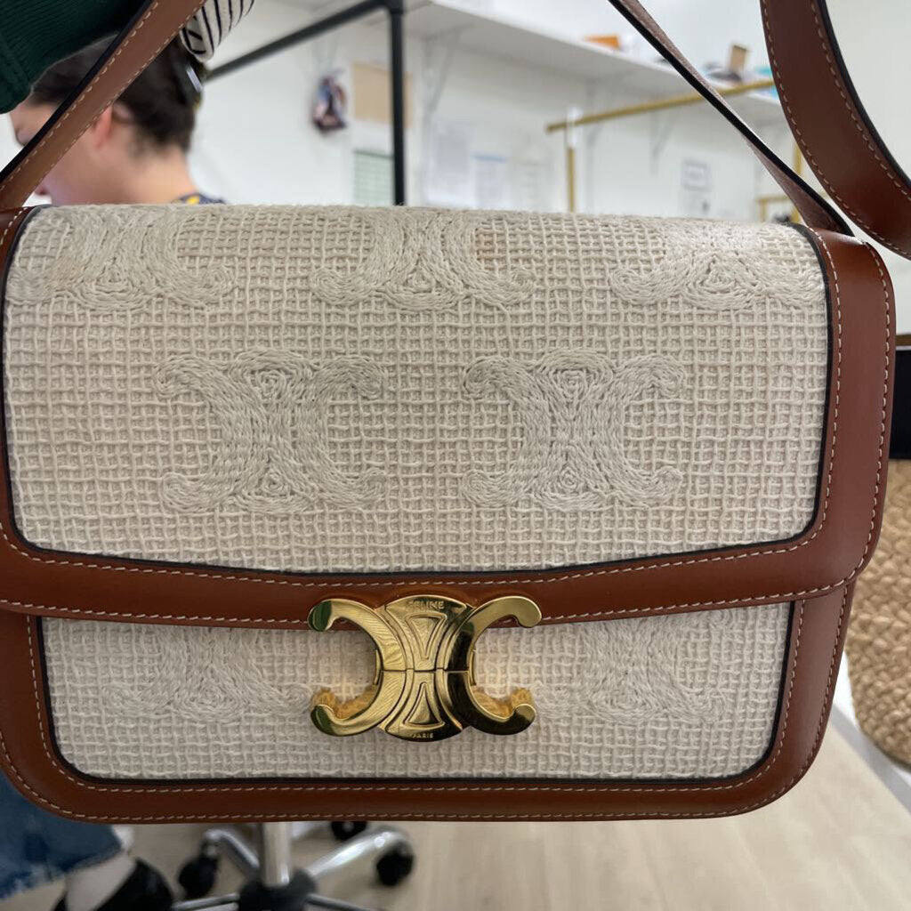 Classique Triomphe Natural Textile Bag(est 4100)