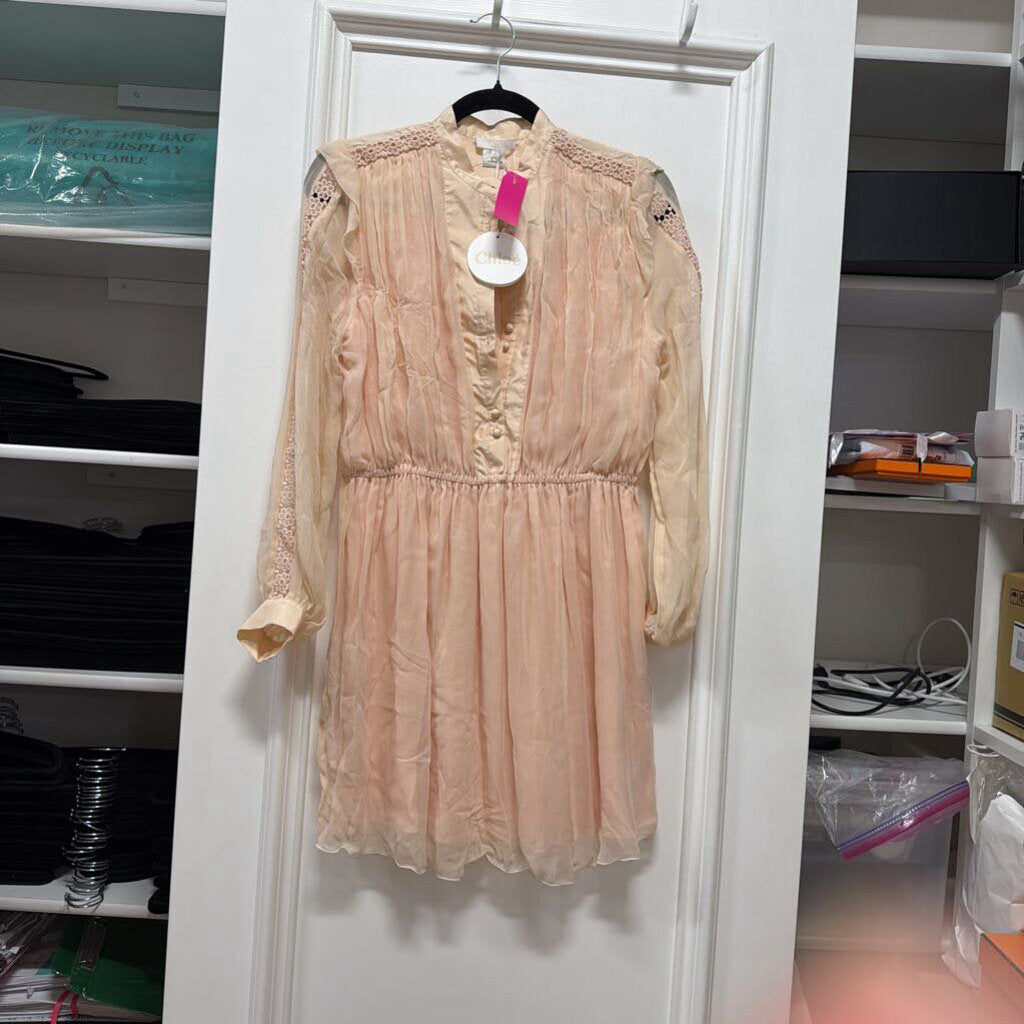 Light Pink Silk Dress (NWT)