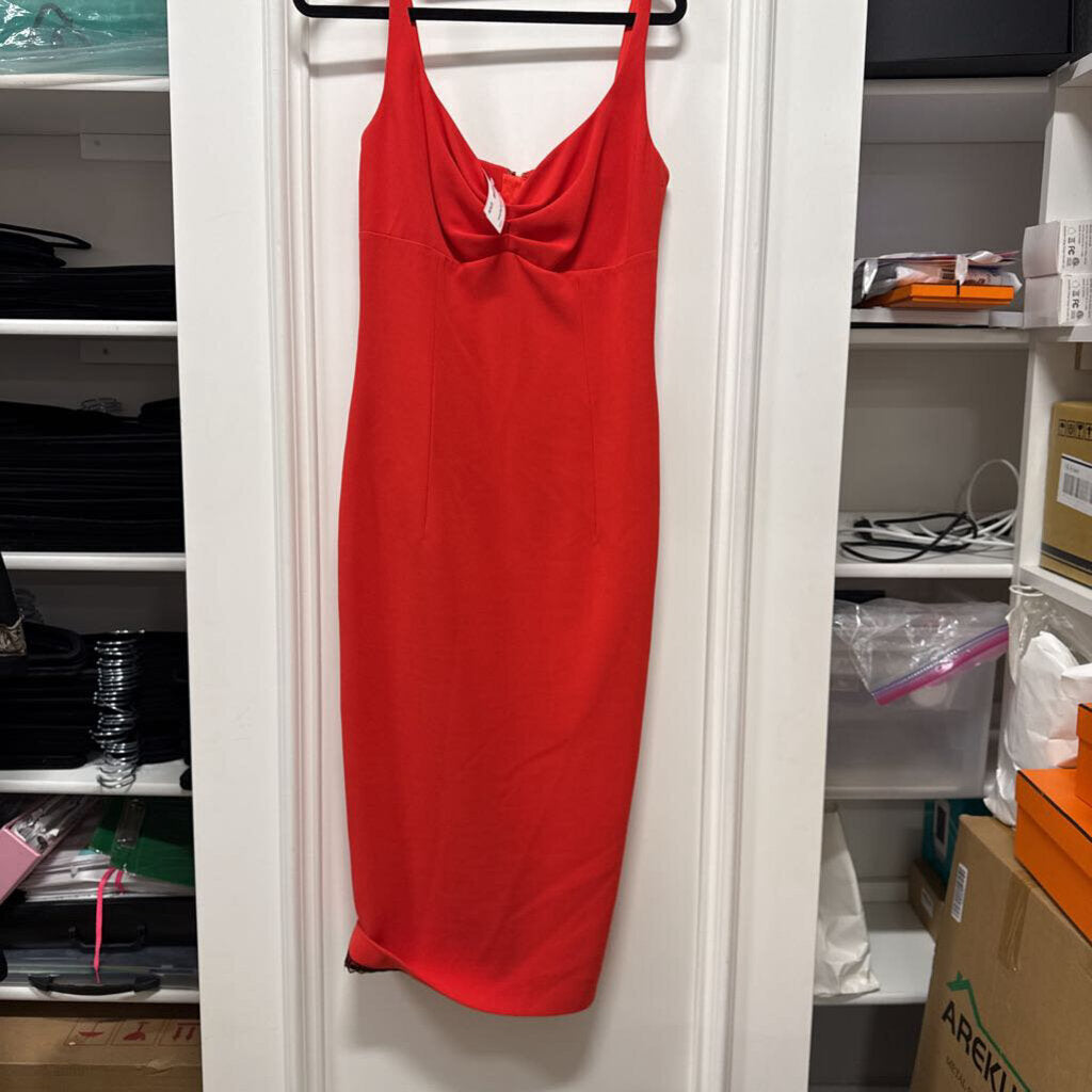 Red Midi Dress