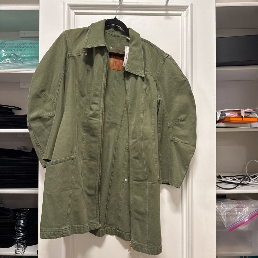 Green Denim Dress