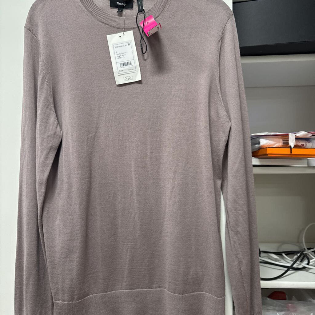Purple Wool Fine Knit Sweater (w/ tags)