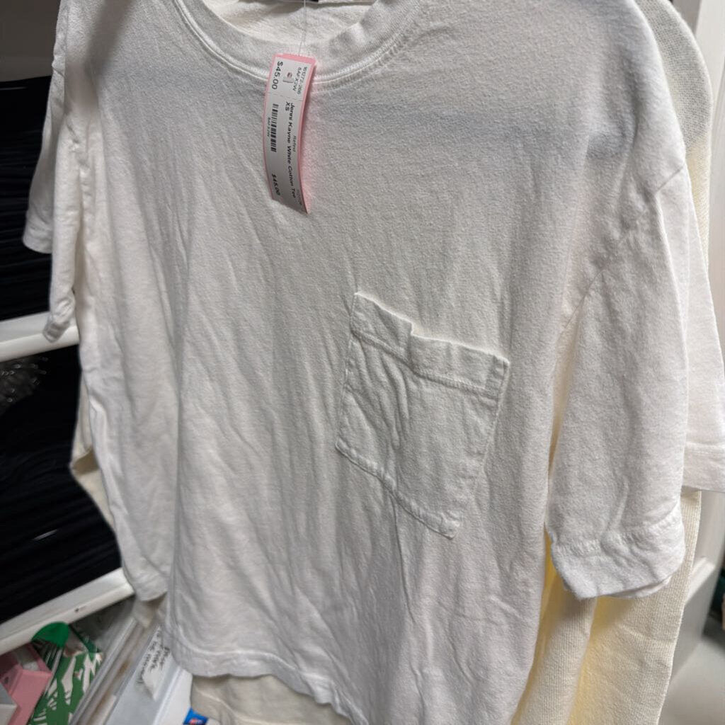 White Cotton Tee