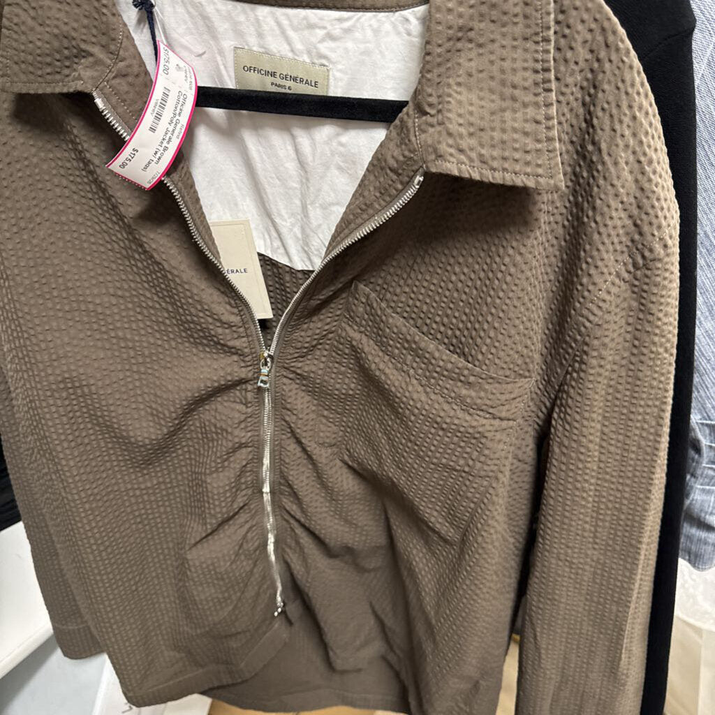Brown Cotton/Poly Jacket (w/ tags)