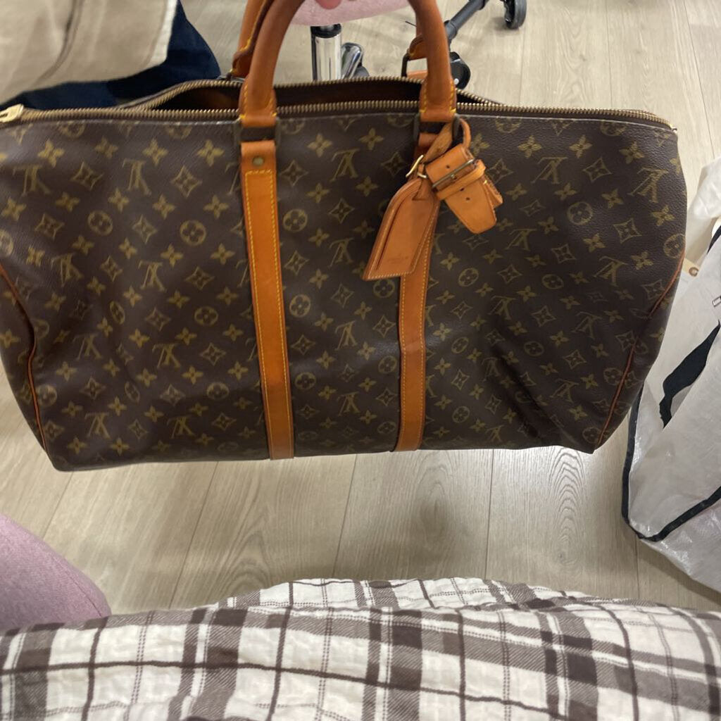Monogram Canvas Vintage Keepall 55