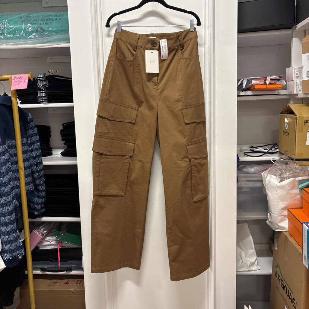 Brown Cotton Cargo Pant (NWT)